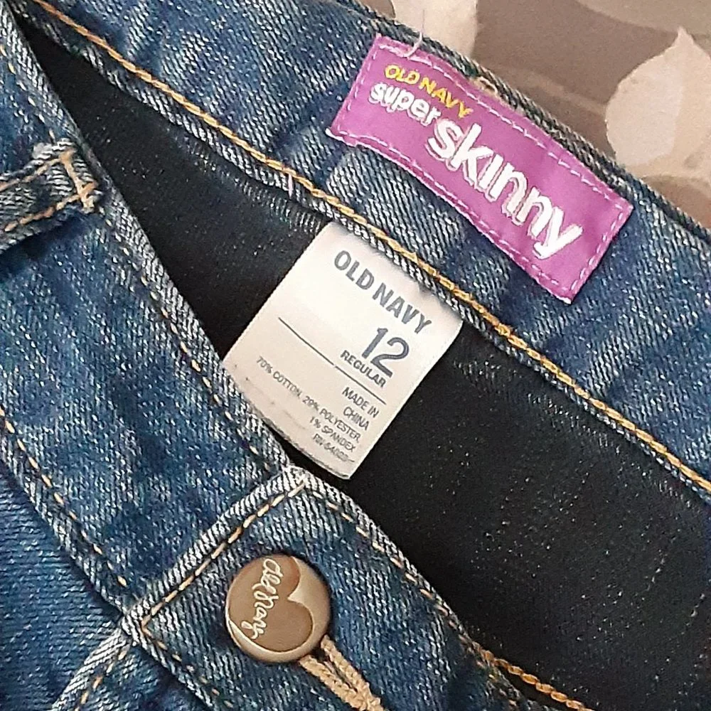 Super Skinny Old Navy Jean  - size girls 12